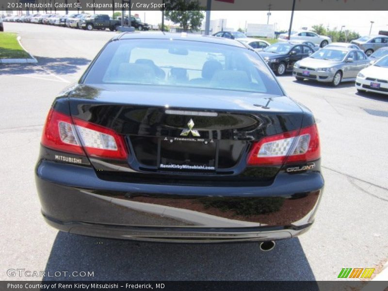 Kalapana Black / Gray Sport 2012 Mitsubishi Galant SE