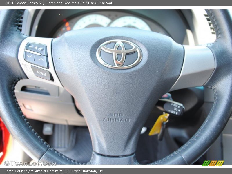 Barcelona Red Metallic / Dark Charcoal 2011 Toyota Camry SE