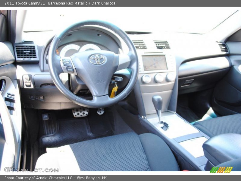 Barcelona Red Metallic / Dark Charcoal 2011 Toyota Camry SE