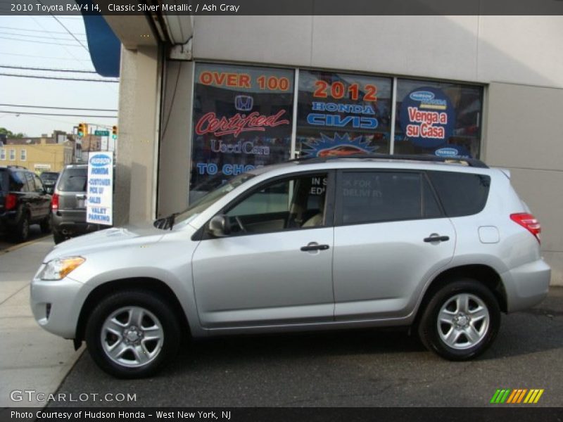 Classic Silver Metallic / Ash Gray 2010 Toyota RAV4 I4