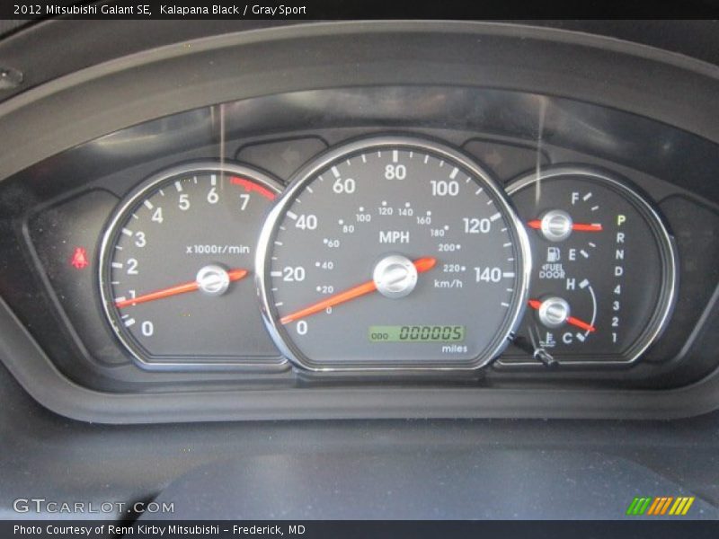 Kalapana Black / Gray Sport 2012 Mitsubishi Galant SE