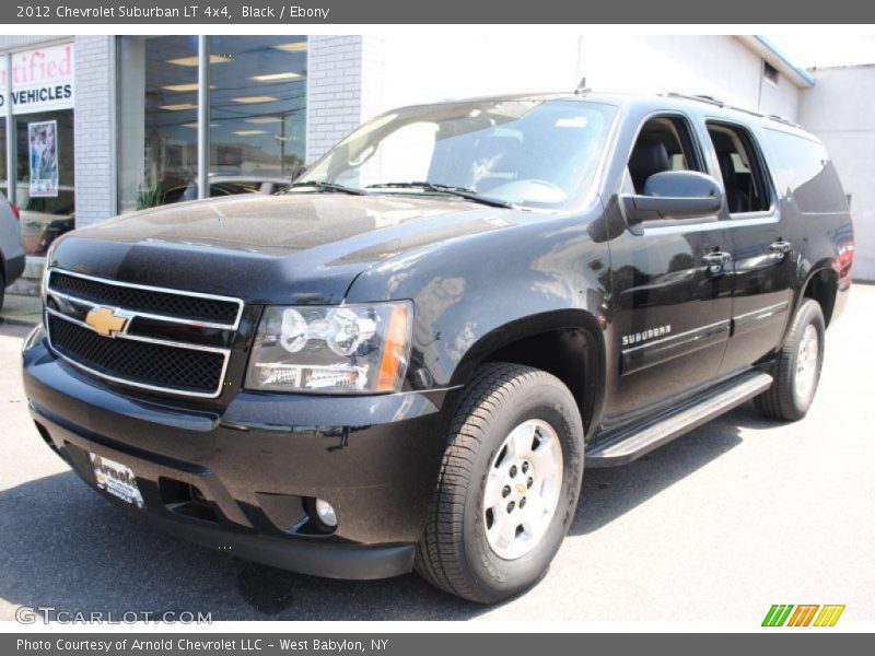 Black / Ebony 2012 Chevrolet Suburban LT 4x4