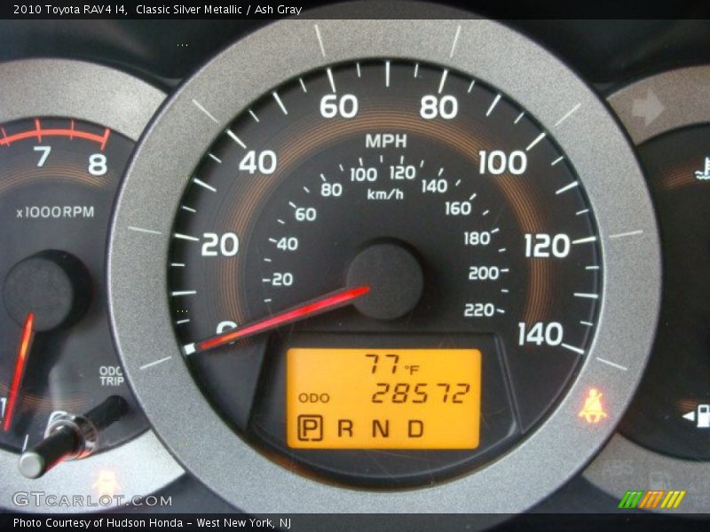 Classic Silver Metallic / Ash Gray 2010 Toyota RAV4 I4