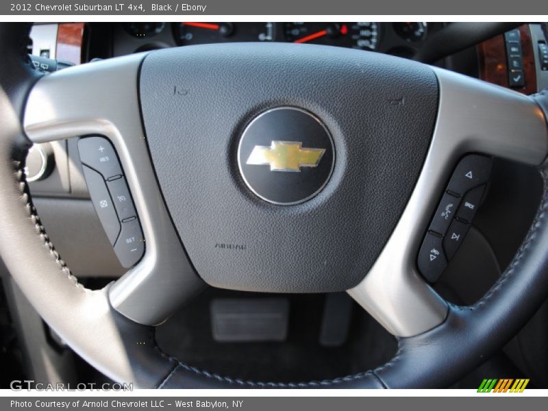 Black / Ebony 2012 Chevrolet Suburban LT 4x4