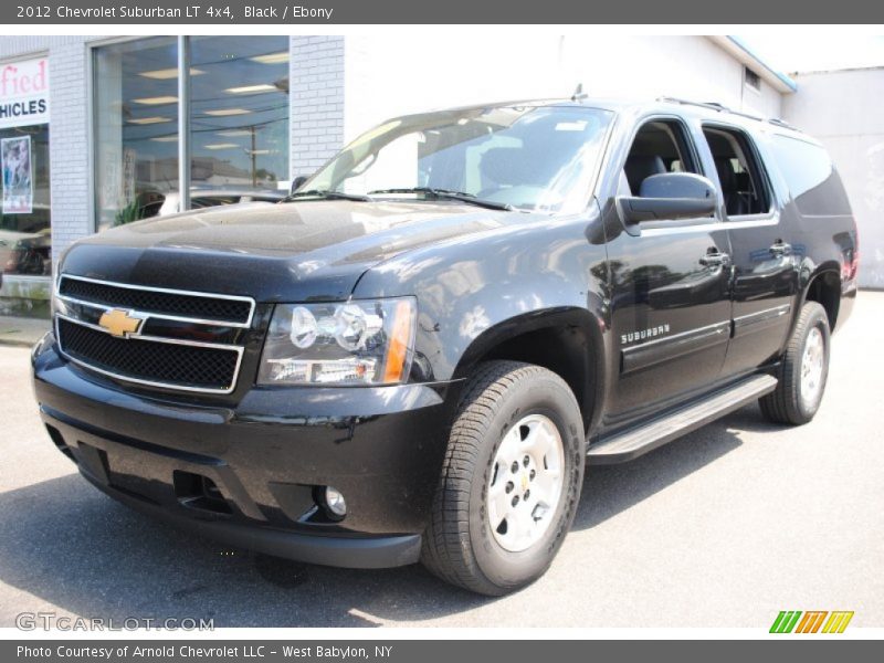Black / Ebony 2012 Chevrolet Suburban LT 4x4