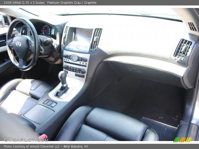 Platinum Graphite Gray / Graphite 2008 Infiniti G 35 x S Sedan