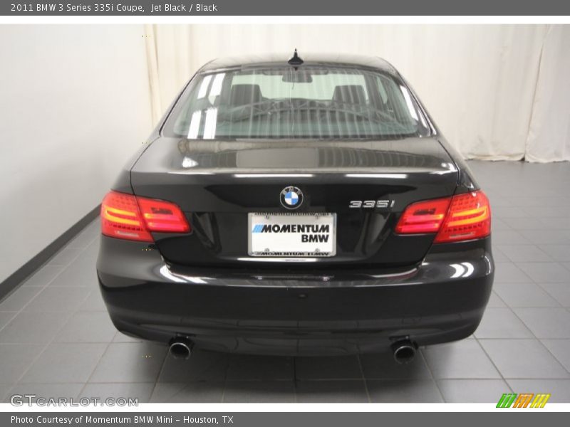 Jet Black / Black 2011 BMW 3 Series 335i Coupe