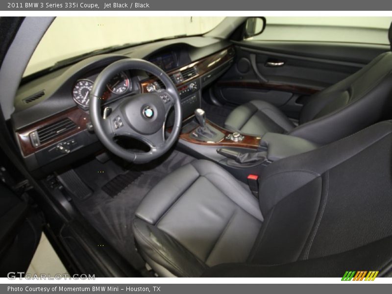 Jet Black / Black 2011 BMW 3 Series 335i Coupe