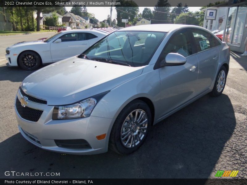 Silver Ice Metallic / Medium Titanium 2012 Chevrolet Cruze Eco