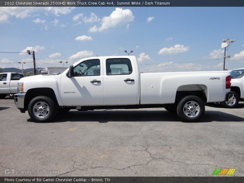  2012 Silverado 2500HD Work Truck Crew Cab 4x4 Summit White