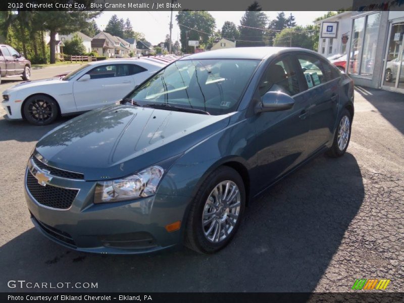 Blue Granite Metallic / Jet Black 2012 Chevrolet Cruze Eco