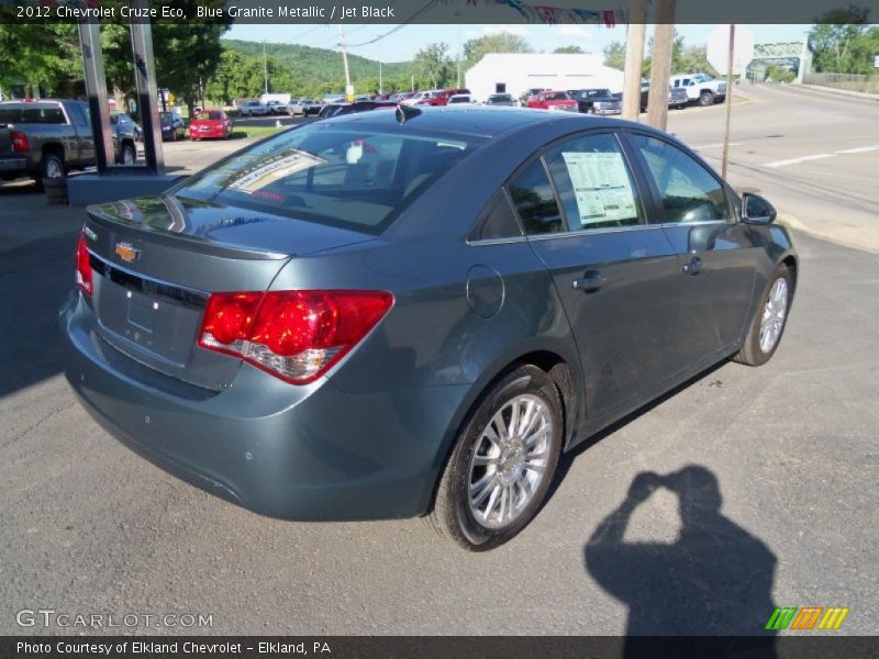 Blue Granite Metallic / Jet Black 2012 Chevrolet Cruze Eco