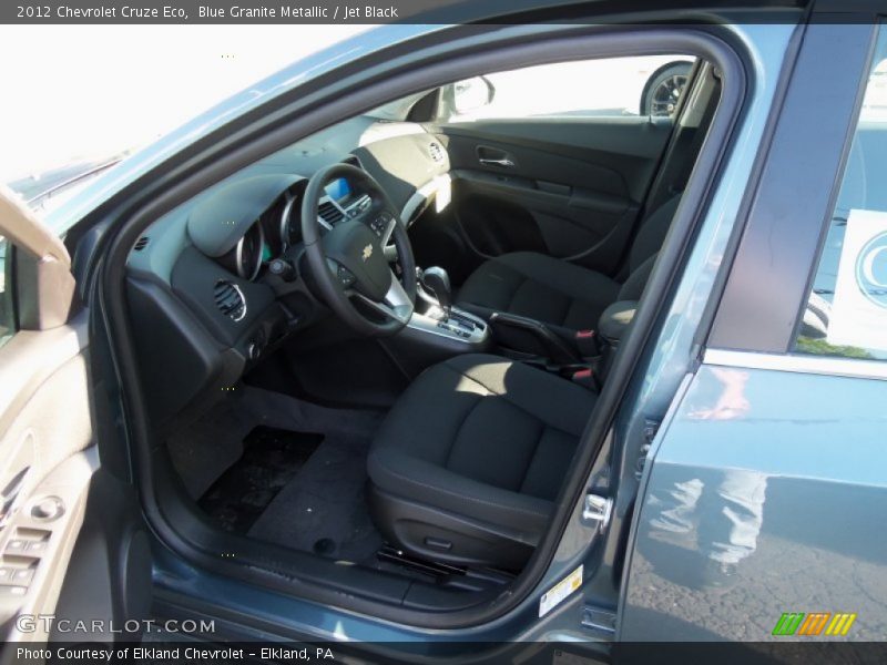 Blue Granite Metallic / Jet Black 2012 Chevrolet Cruze Eco