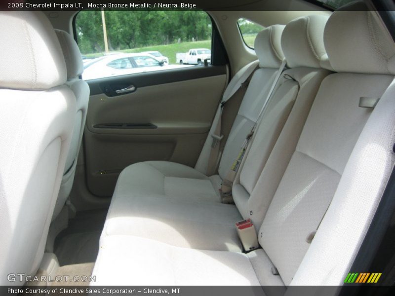 Mocha Bronze Metallic / Neutral Beige 2008 Chevrolet Impala LT