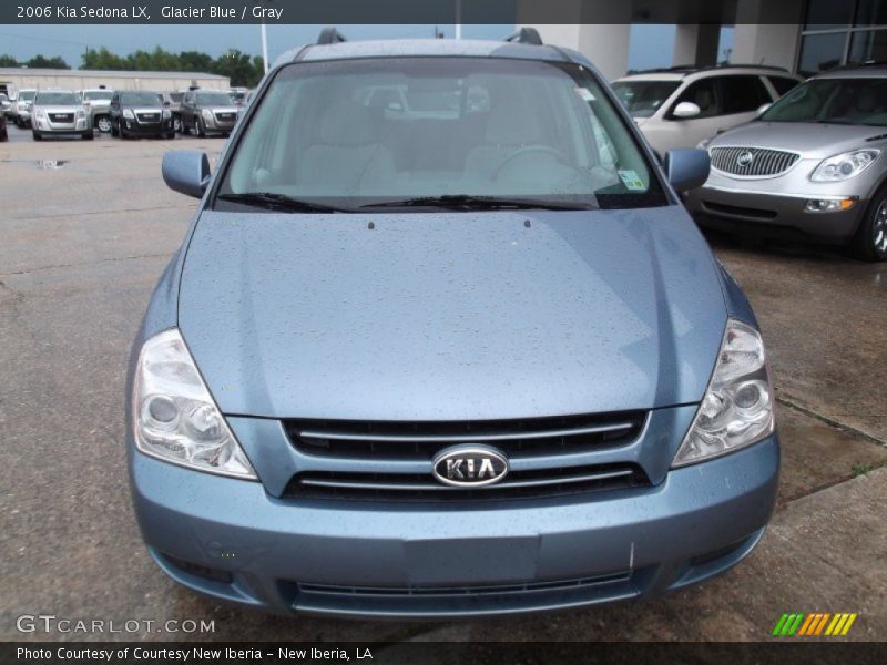 Glacier Blue / Gray 2006 Kia Sedona LX