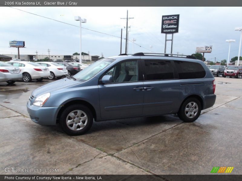 Glacier Blue / Gray 2006 Kia Sedona LX