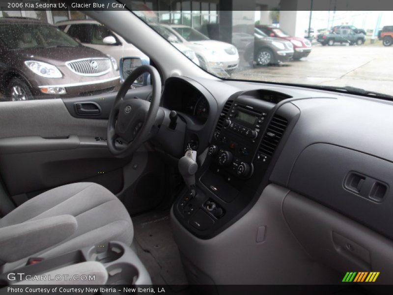 Glacier Blue / Gray 2006 Kia Sedona LX