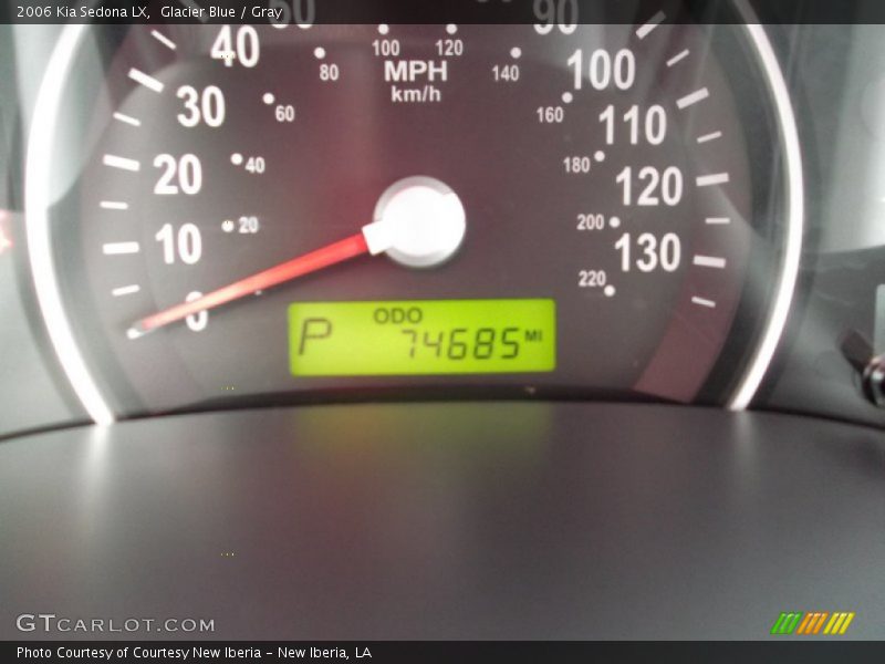 Glacier Blue / Gray 2006 Kia Sedona LX