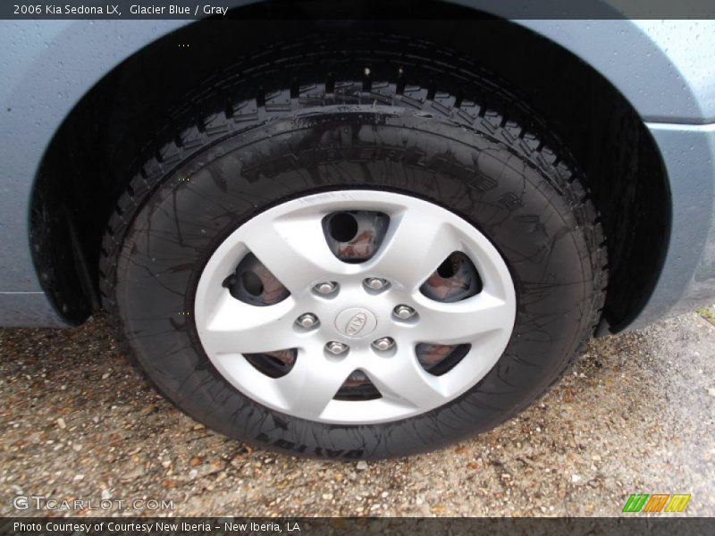 Glacier Blue / Gray 2006 Kia Sedona LX