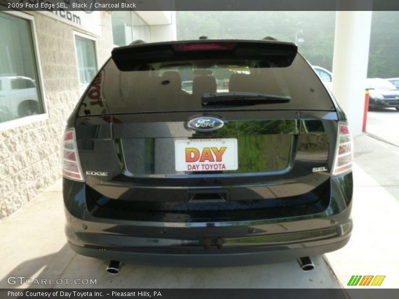 Black / Charcoal Black 2009 Ford Edge SEL