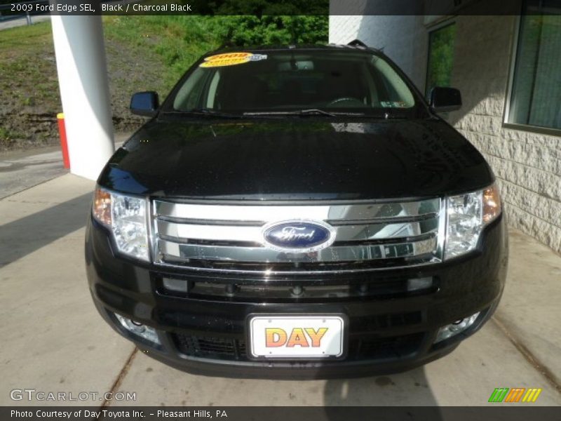 Black / Charcoal Black 2009 Ford Edge SEL