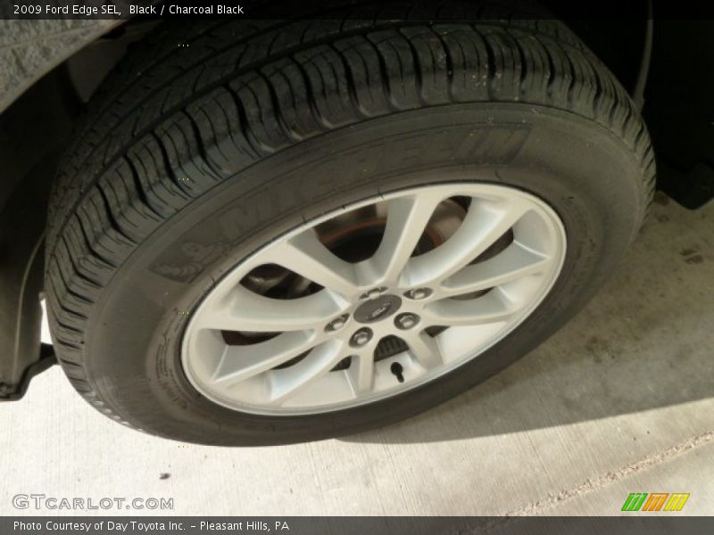 Black / Charcoal Black 2009 Ford Edge SEL