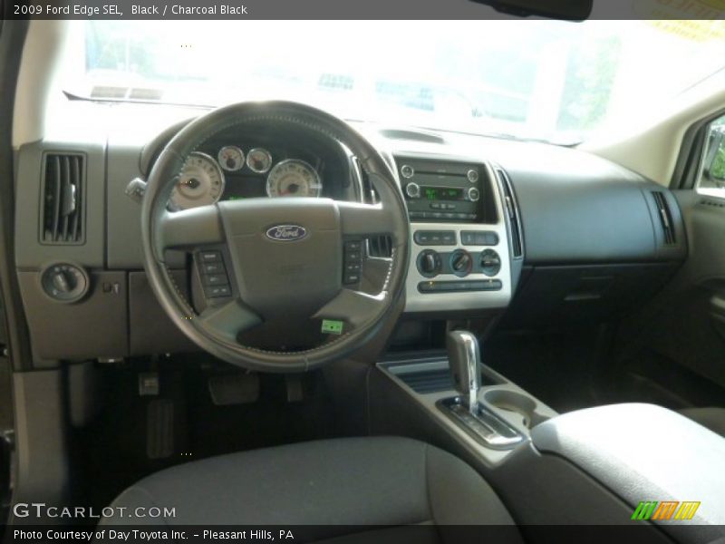 Black / Charcoal Black 2009 Ford Edge SEL