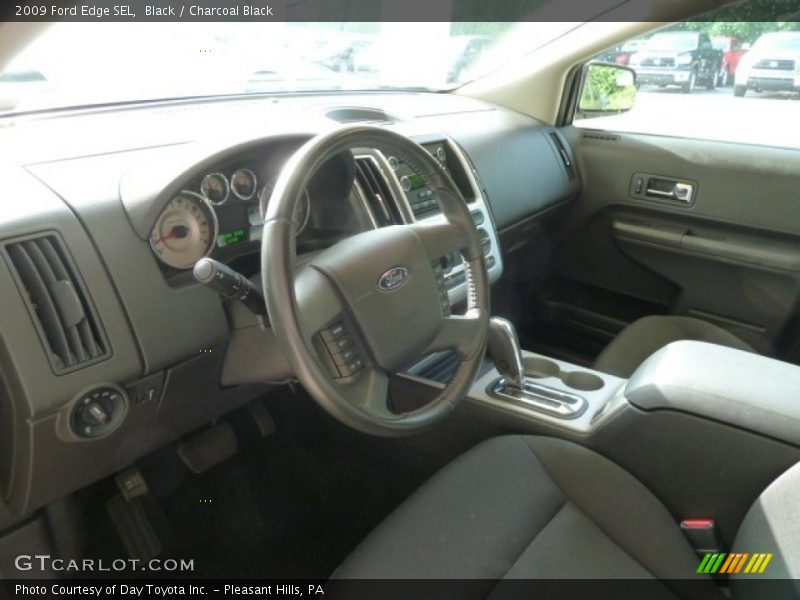 Black / Charcoal Black 2009 Ford Edge SEL