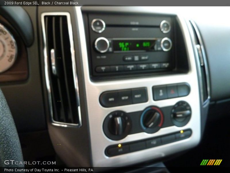 Black / Charcoal Black 2009 Ford Edge SEL