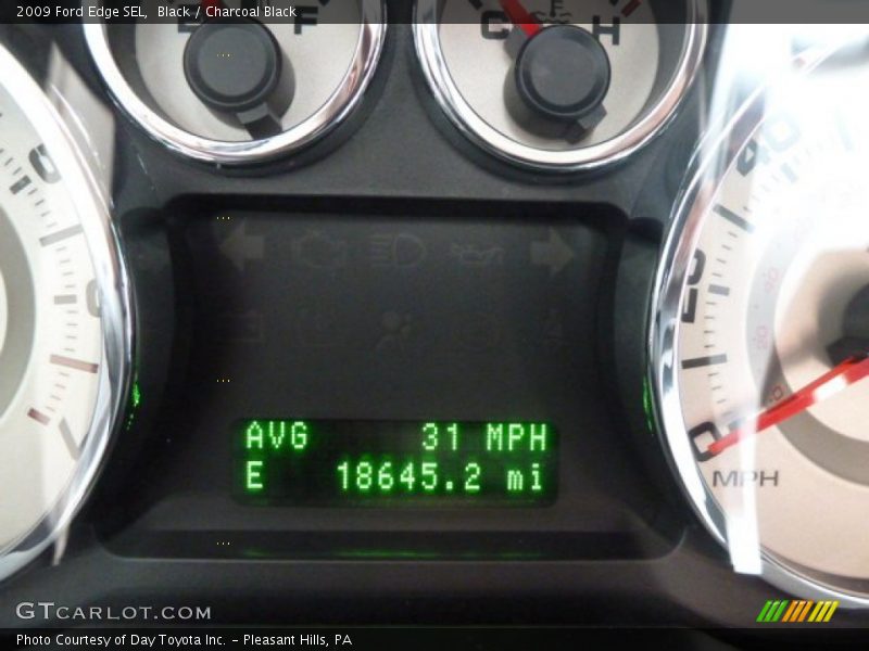 Black / Charcoal Black 2009 Ford Edge SEL