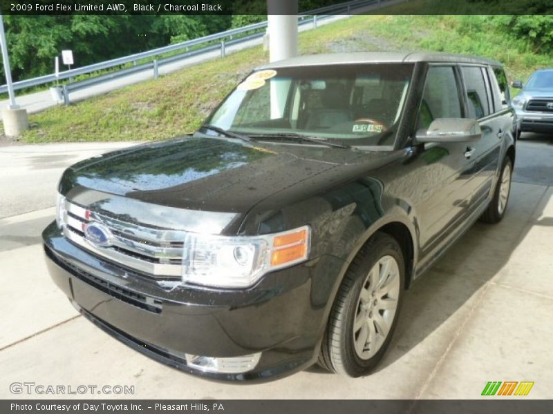 Black / Charcoal Black 2009 Ford Flex Limited AWD