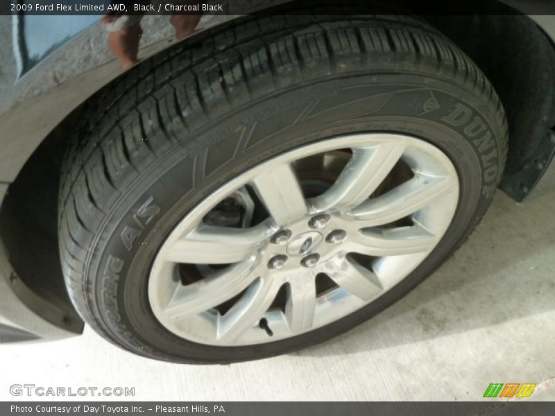 Black / Charcoal Black 2009 Ford Flex Limited AWD