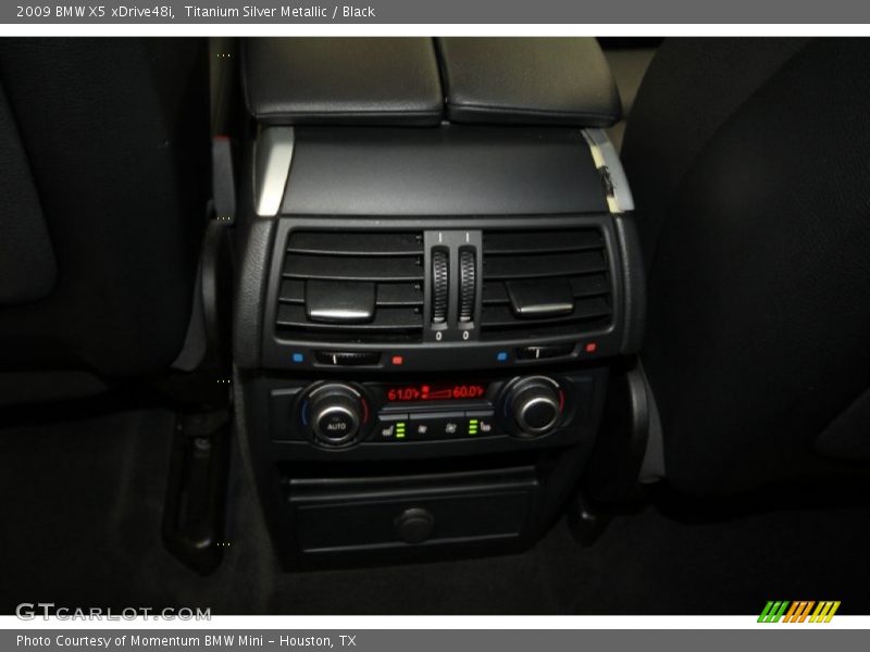Titanium Silver Metallic / Black 2009 BMW X5 xDrive48i