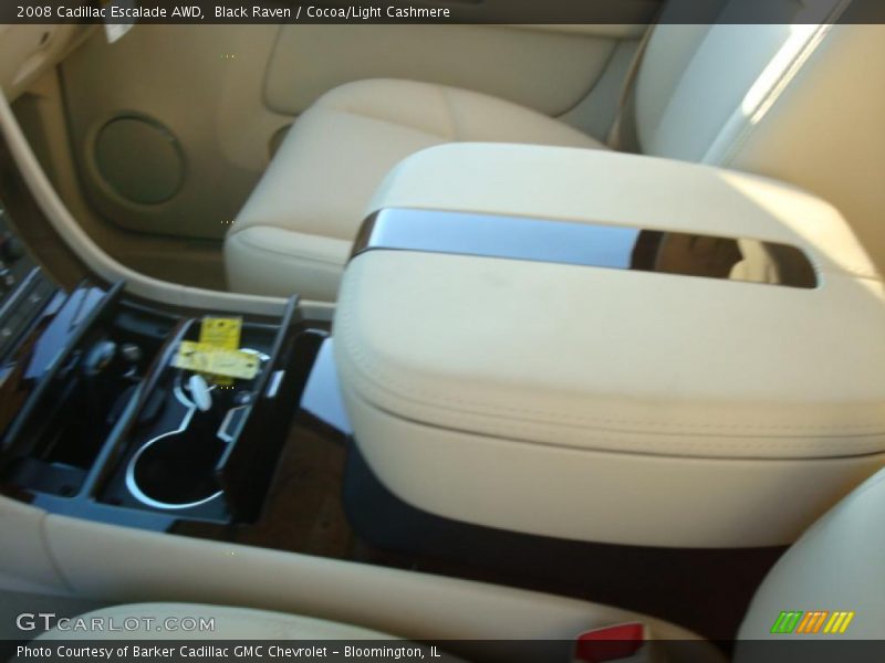 Black Raven / Cocoa/Light Cashmere 2008 Cadillac Escalade AWD