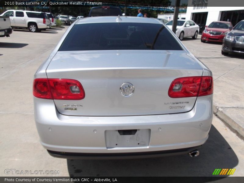 Quicksilver Metallic / Titanium 2010 Buick Lucerne CX