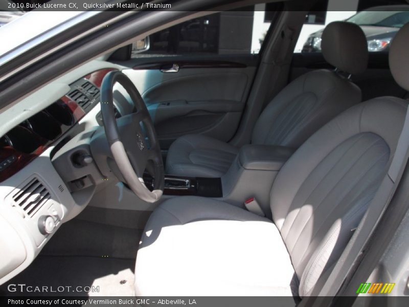 Quicksilver Metallic / Titanium 2010 Buick Lucerne CX