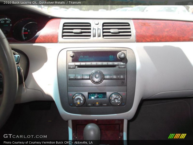 Controls of 2010 Lucerne CX