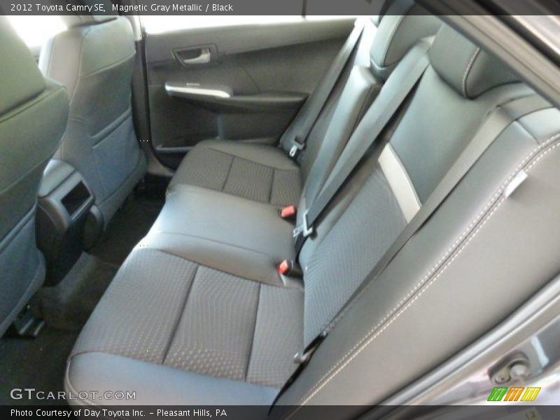 Magnetic Gray Metallic / Black 2012 Toyota Camry SE
