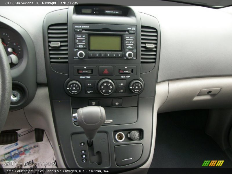 Midnight Black / Gray 2012 Kia Sedona LX