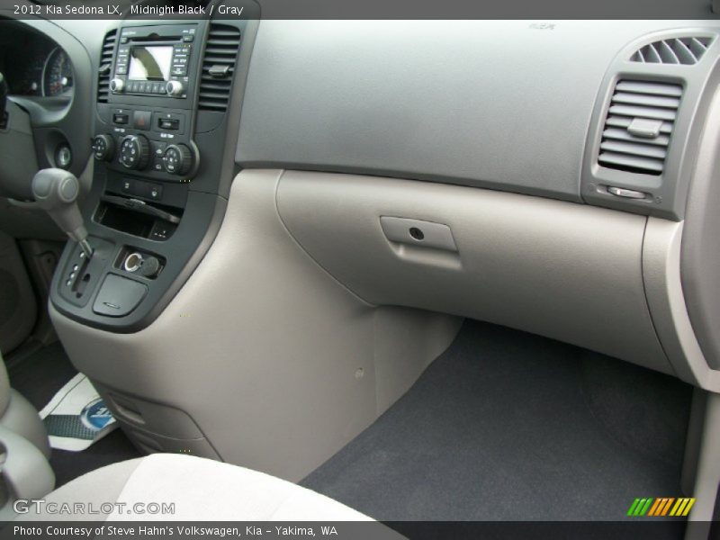 Midnight Black / Gray 2012 Kia Sedona LX