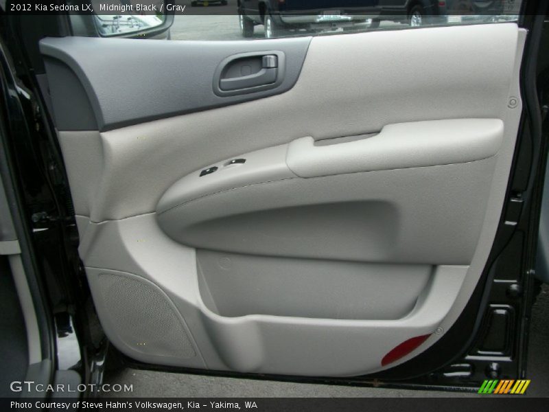 Midnight Black / Gray 2012 Kia Sedona LX