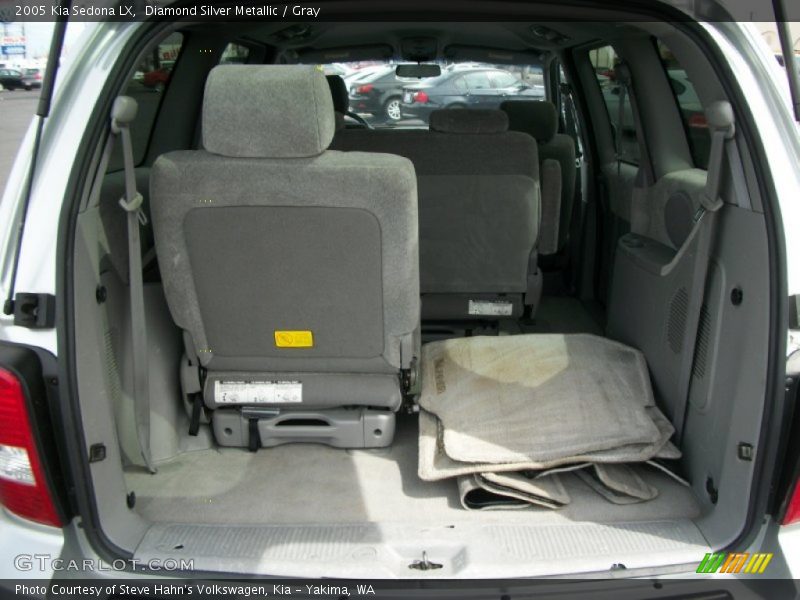Diamond Silver Metallic / Gray 2005 Kia Sedona LX