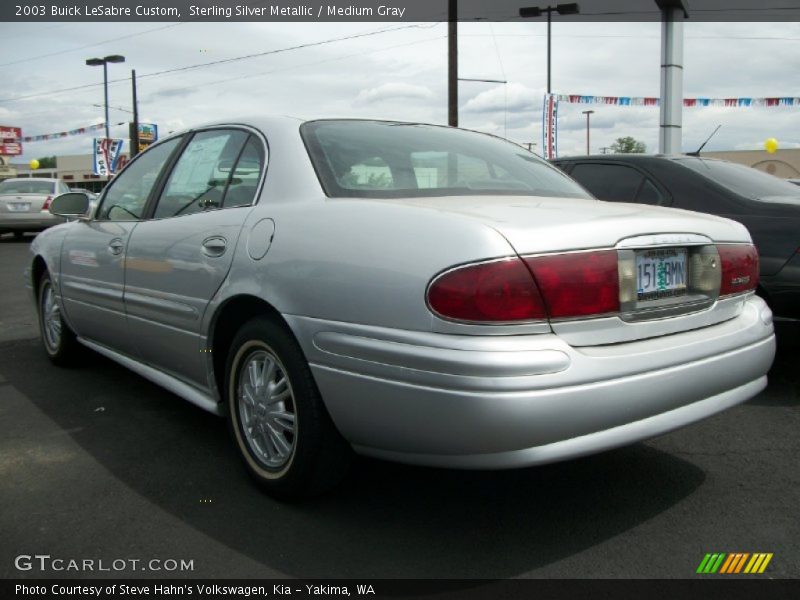 Sterling Silver Metallic / Medium Gray 2003 Buick LeSabre Custom