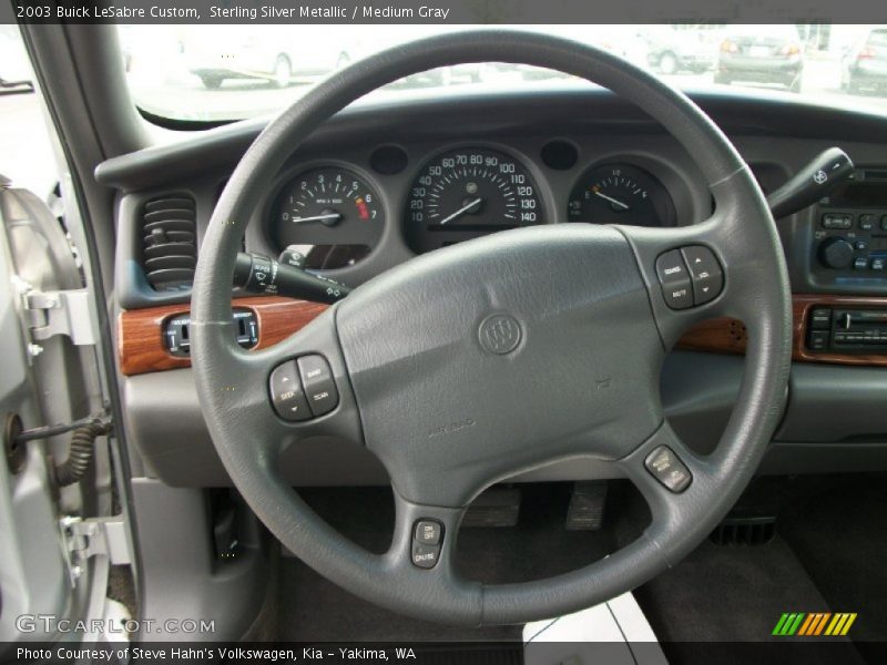 Sterling Silver Metallic / Medium Gray 2003 Buick LeSabre Custom