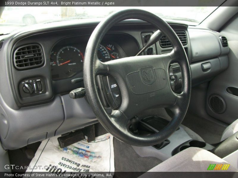 Bright Platinum Metallic / Agate 1999 Dodge Durango SLT 4x4