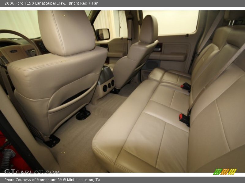 Bright Red / Tan 2006 Ford F150 Lariat SuperCrew