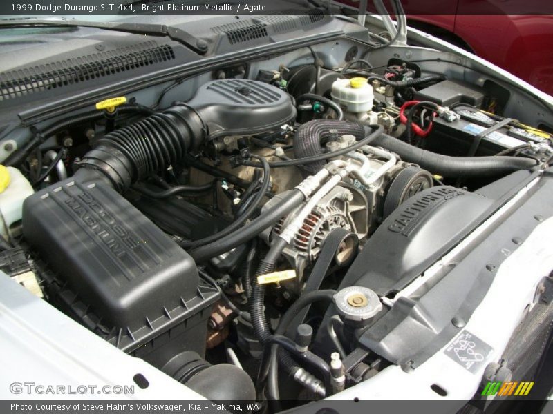 Bright Platinum Metallic / Agate 1999 Dodge Durango SLT 4x4