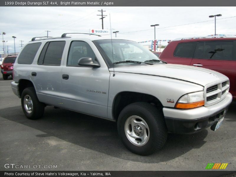 Bright Platinum Metallic / Agate 1999 Dodge Durango SLT 4x4