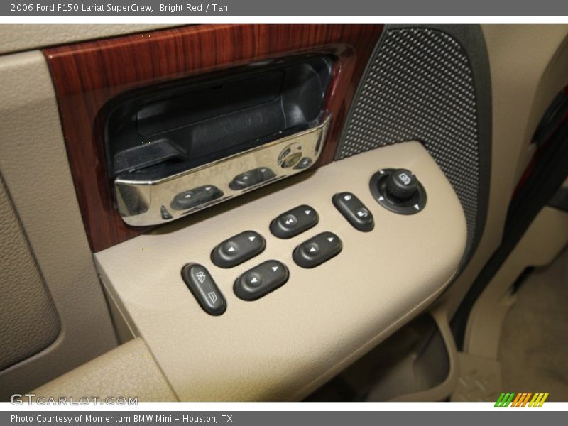 Bright Red / Tan 2006 Ford F150 Lariat SuperCrew