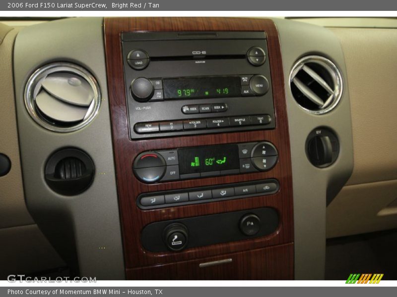 Bright Red / Tan 2006 Ford F150 Lariat SuperCrew